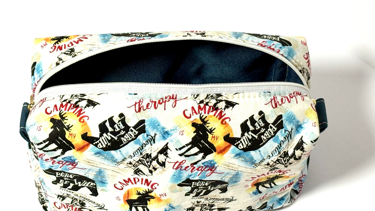 Mini Makeup Camping Stylish Boxy Bag