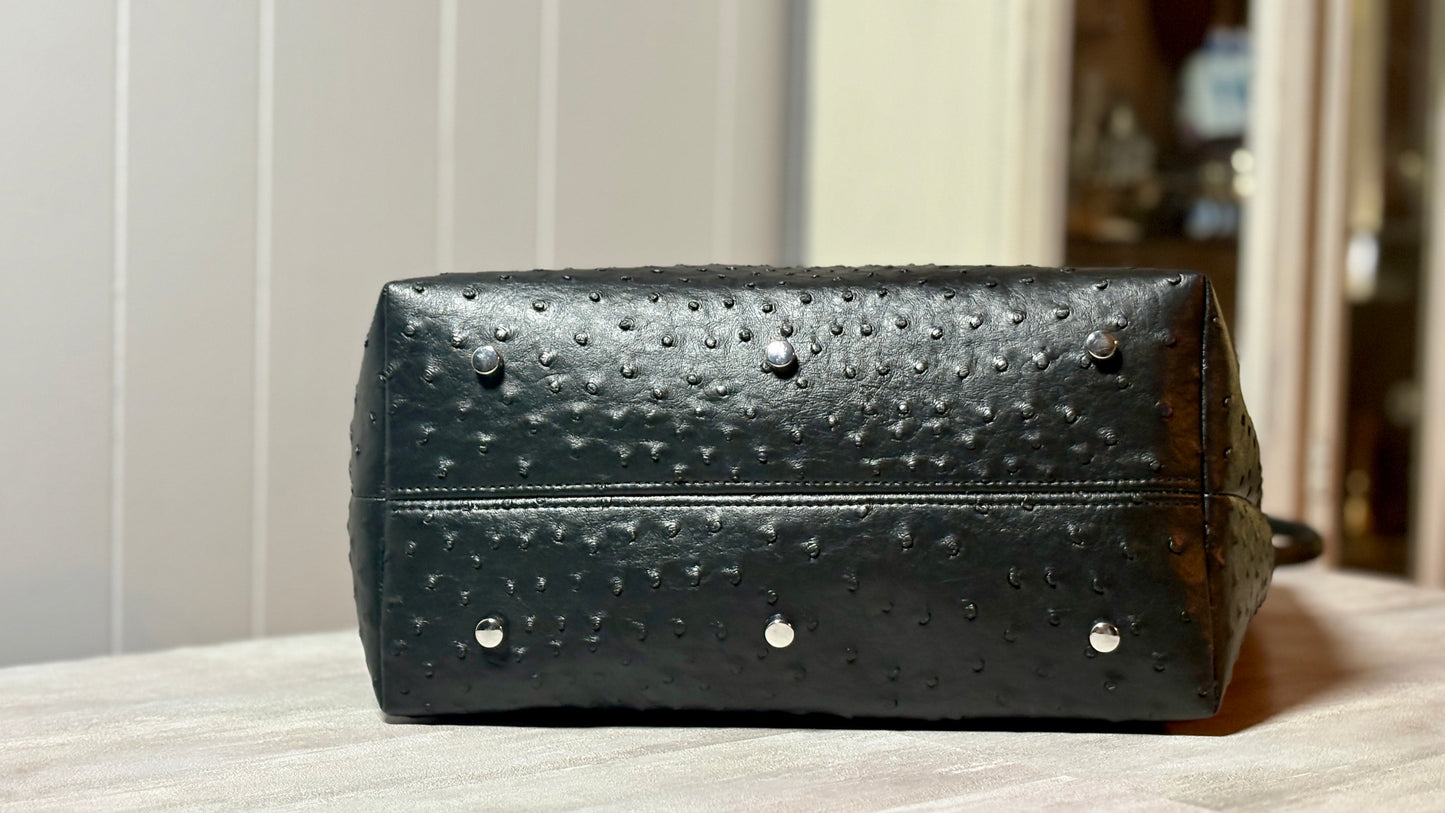 Carry All Black Shoulder Bag