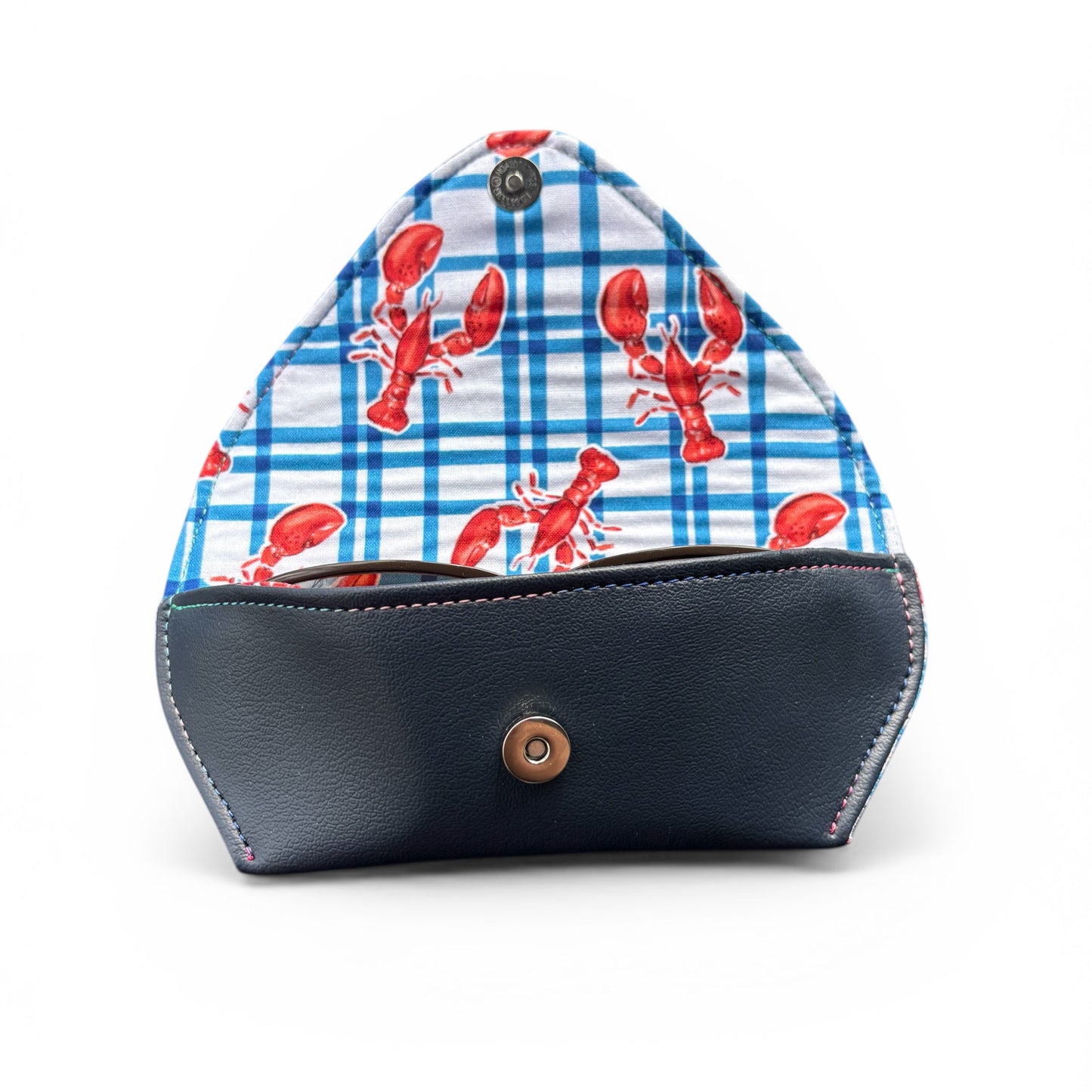 Sunglass - Eyeglass Case Navy Coastal Crab