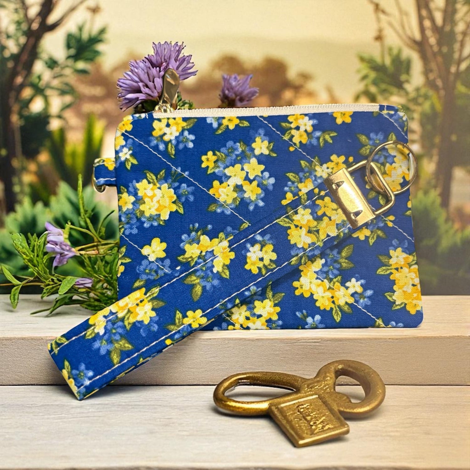 Mini Key Chain Coin Pouch