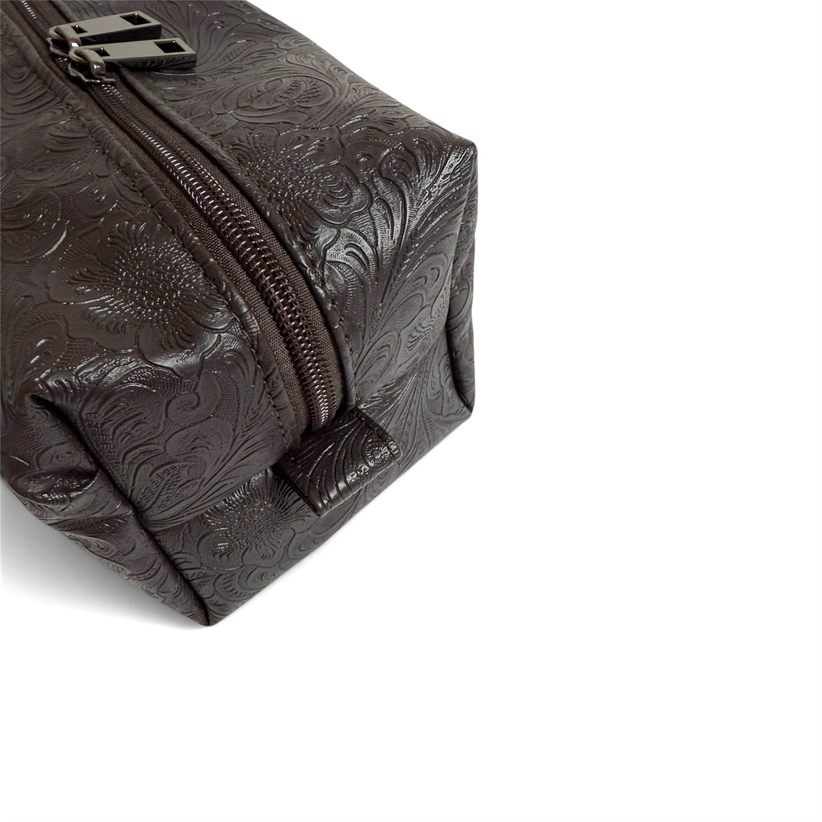 Boxy Carry All Medium Bag | Brown Western