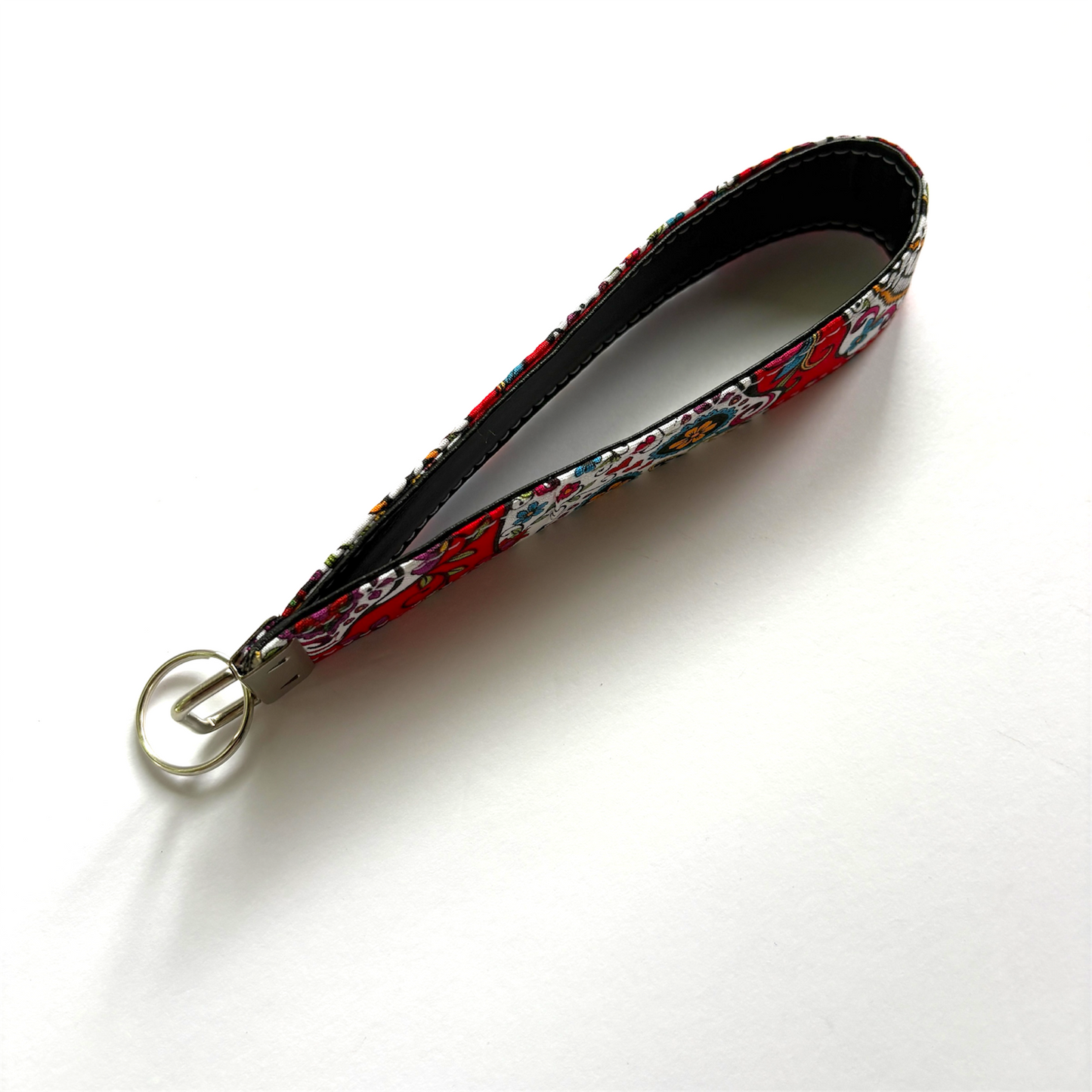 Key Chain Wristlet | Handmade Key Fob Wristlet Skull Design