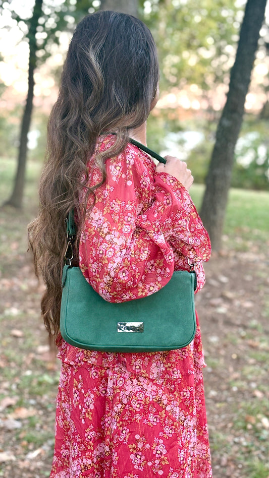 Aries - Green Shoulder Bag