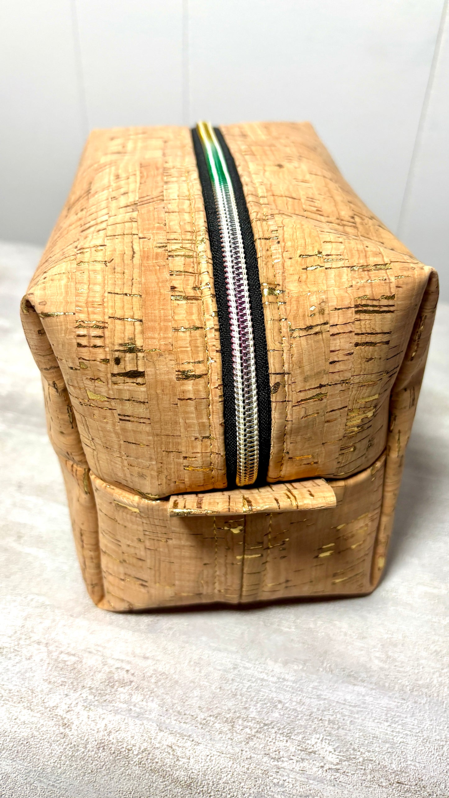 Cork Makeup Bag Toiletry Bag