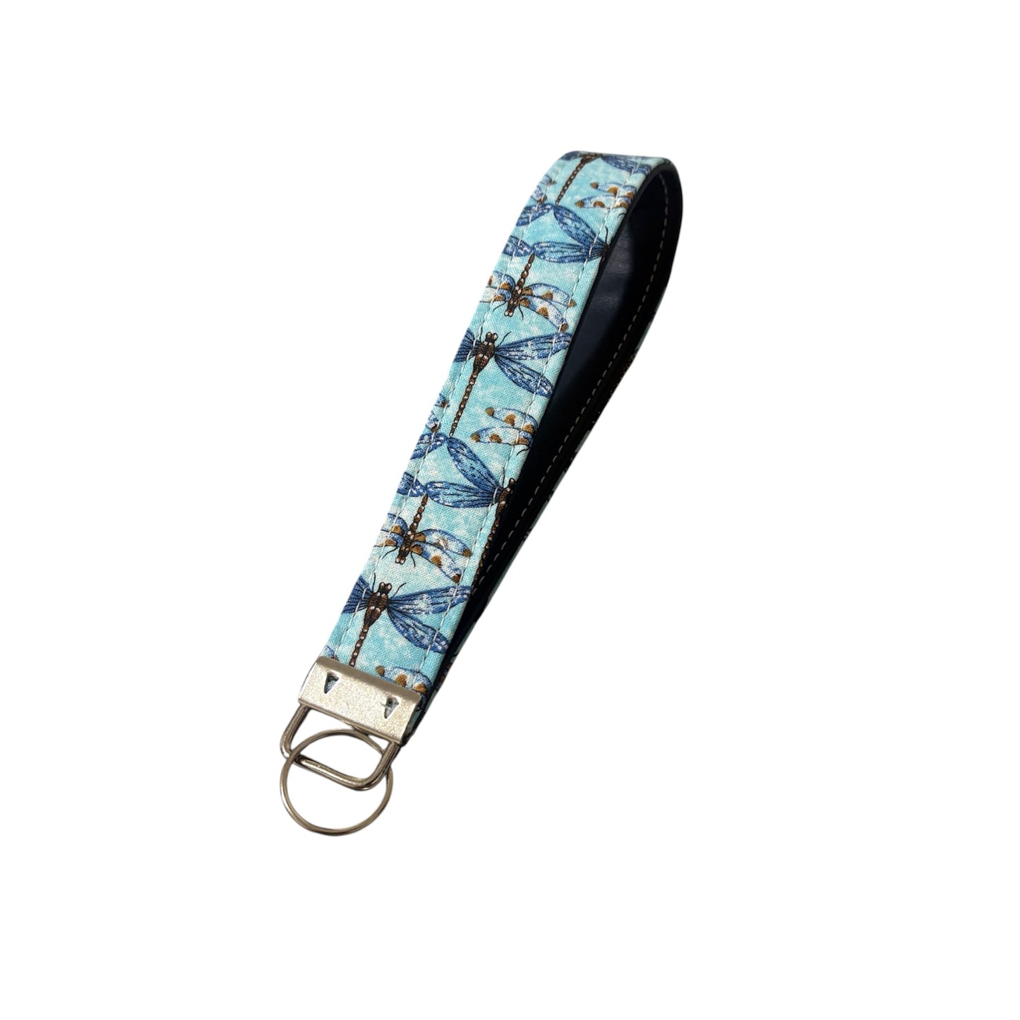 Key Chain Wristlet | Handmade Key Fob Wristlet Dragonfly