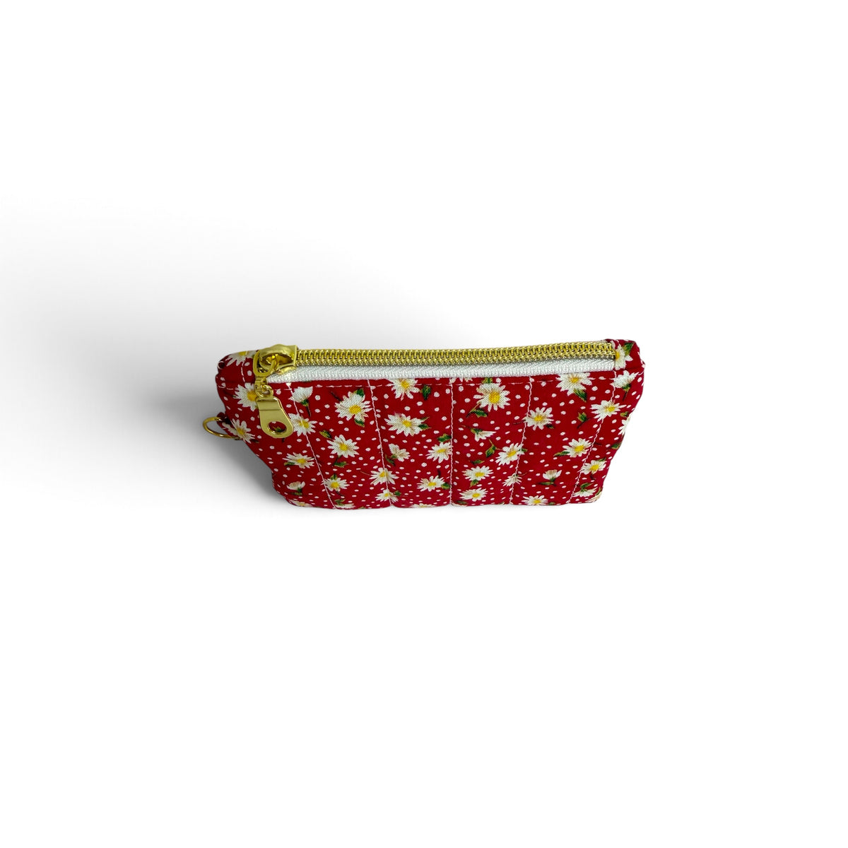 Coin Pouch | Red White Floral