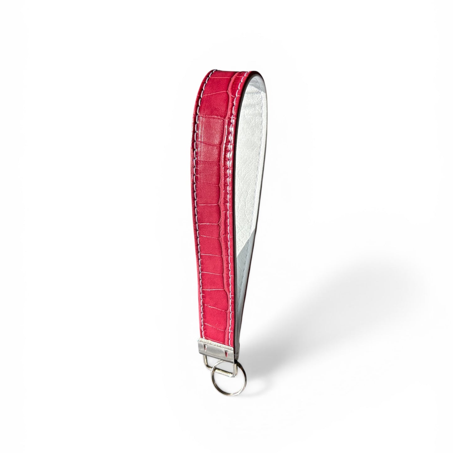 Key Chain Wristlet | Handmade Key Fob Wristlet Red