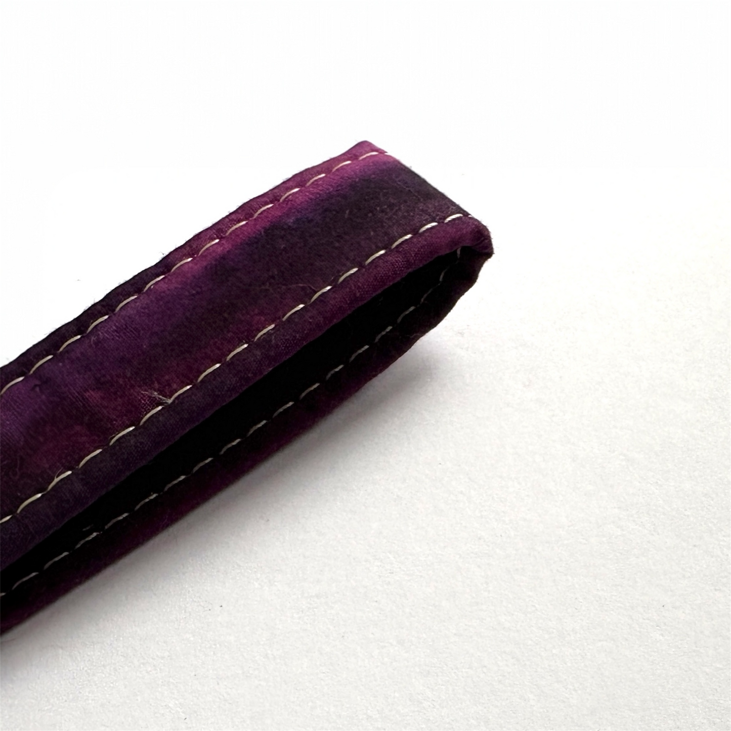 Key Chain Wristlet | Handmade Key Fob Wristlet Dark Purple