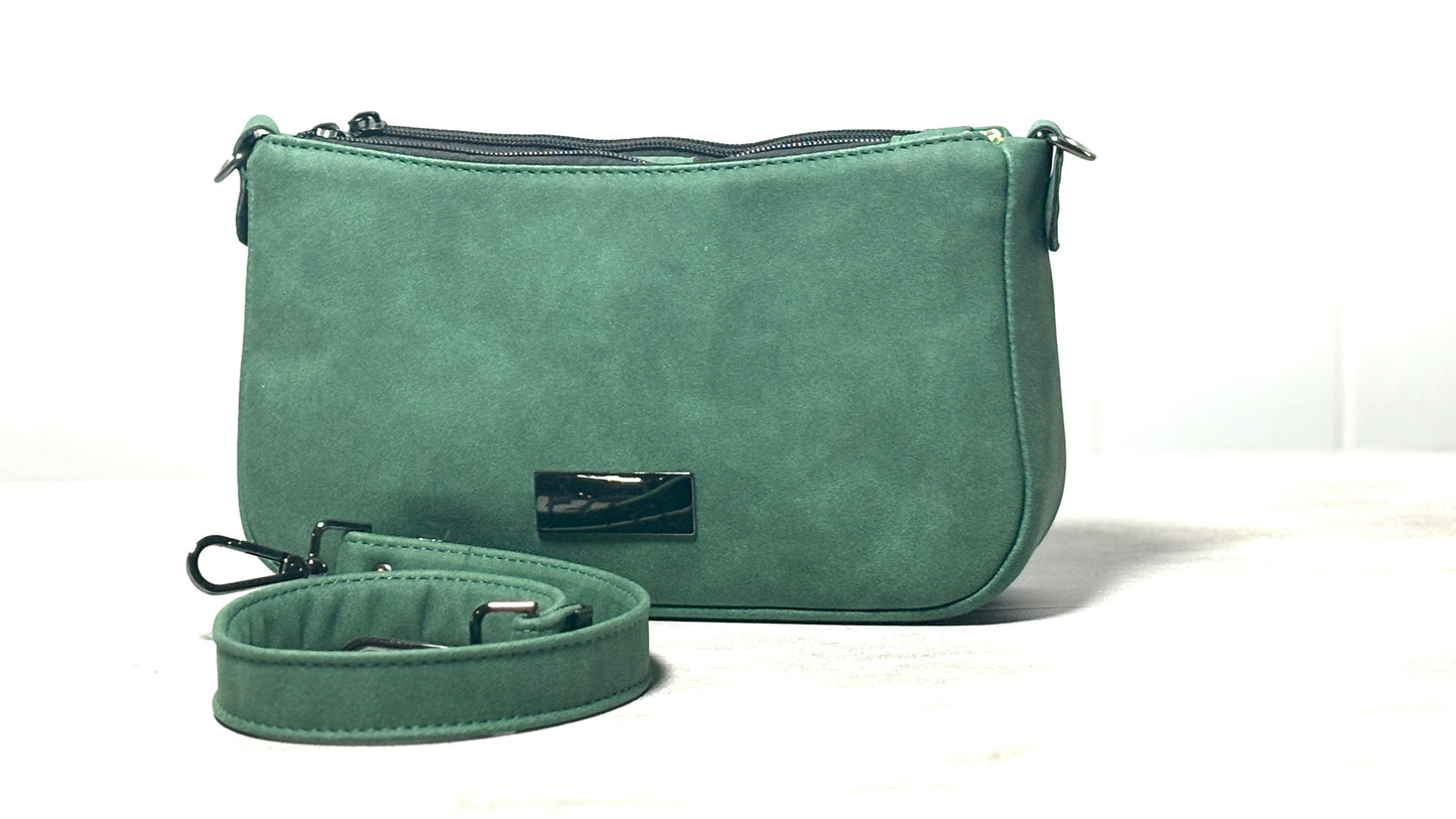 Aries - Green Shoulder Bag