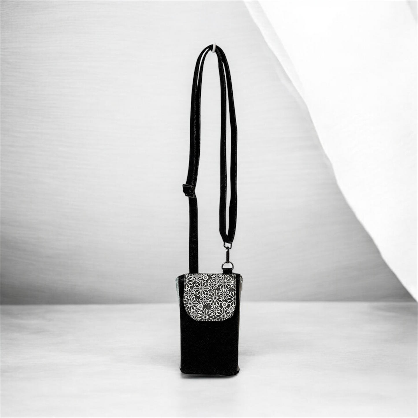 Zip & Go Crossbody Bag | Handmade Mini Purse with Built-In Wallet