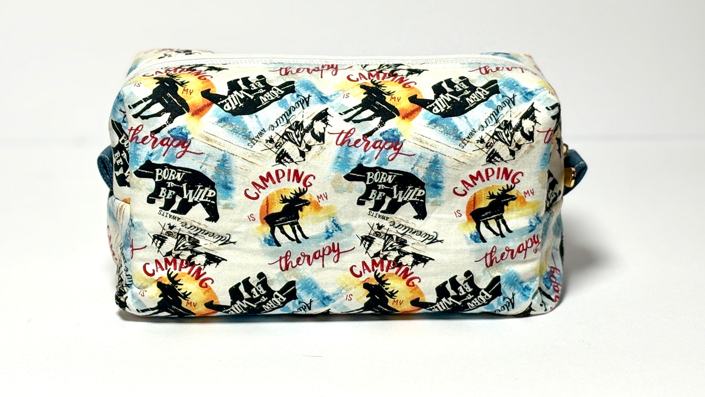 Mini Makeup Camping Stylish Boxy Bag