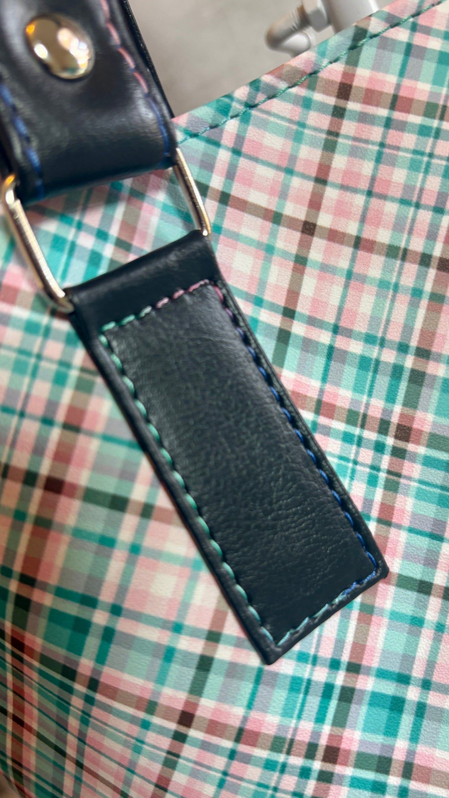 Plaid Tote Bag