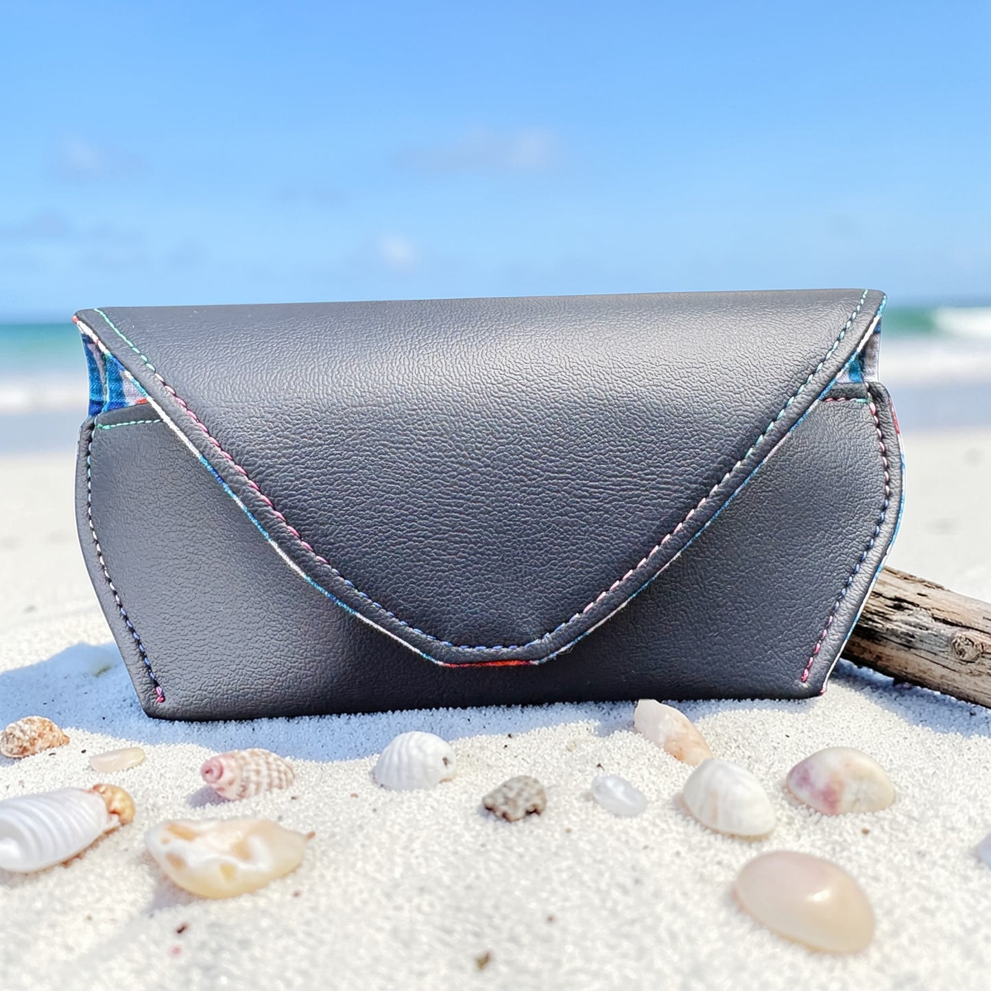 Sunglass - Eyeglass Case Navy Coastal Crab