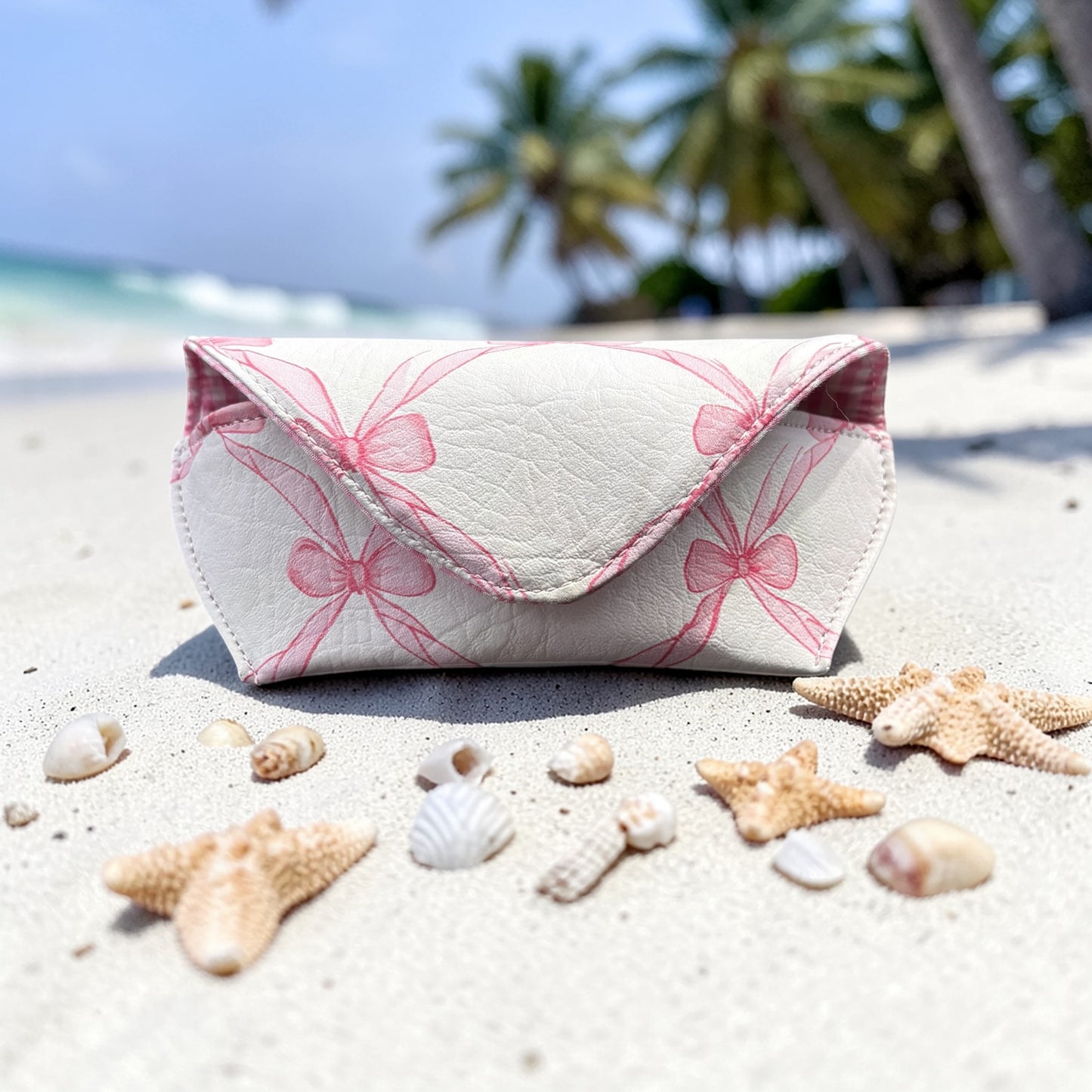 Sunglass - Eyeglass Case Pink Bow