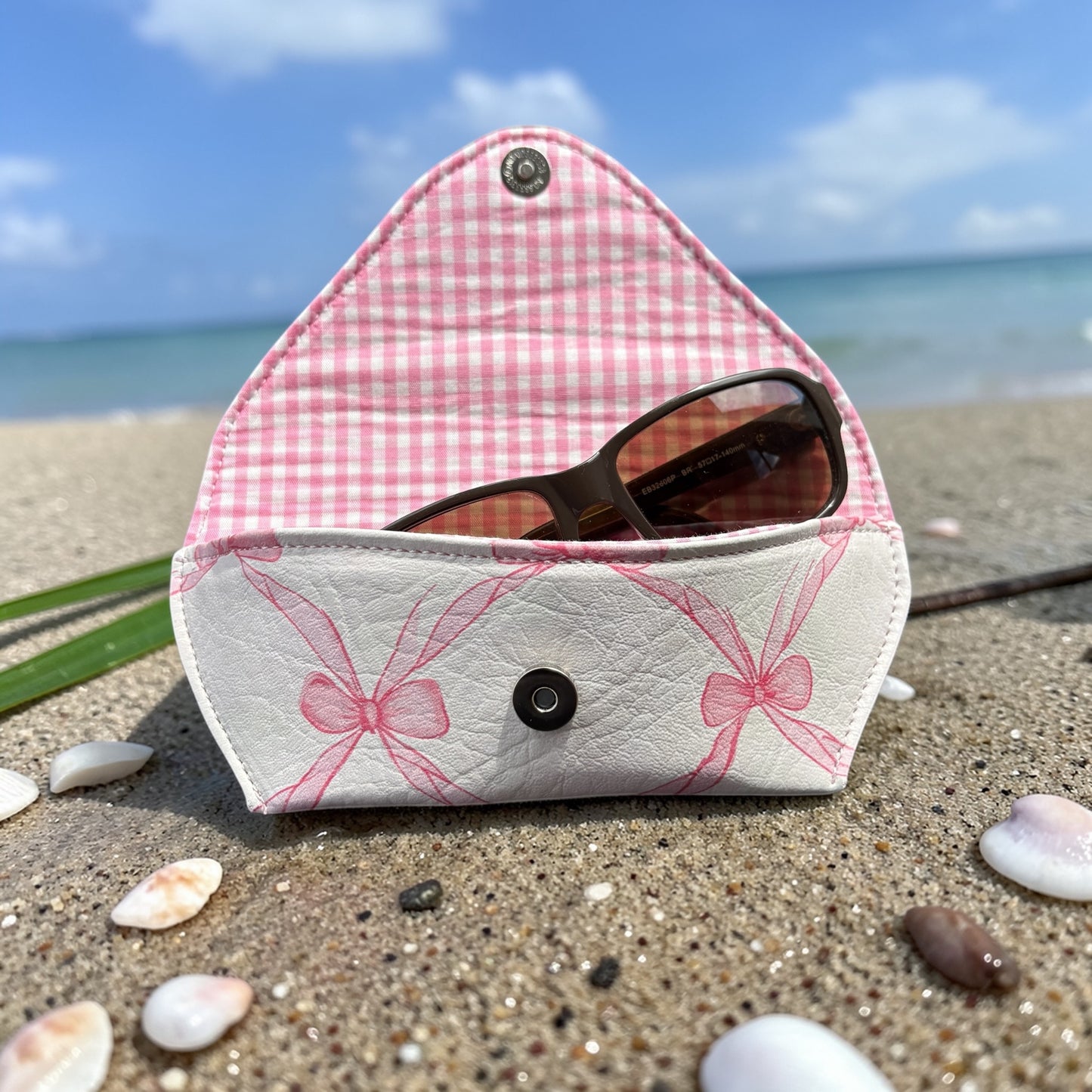 Sunglass - Eyeglass Case Pink Bow