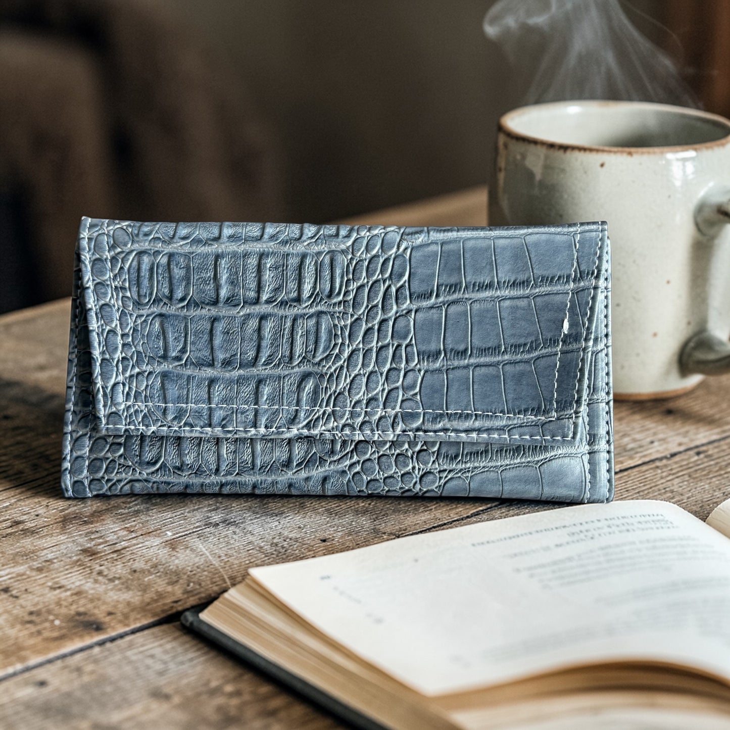 Wallet | Blue Croc Architect Wallet