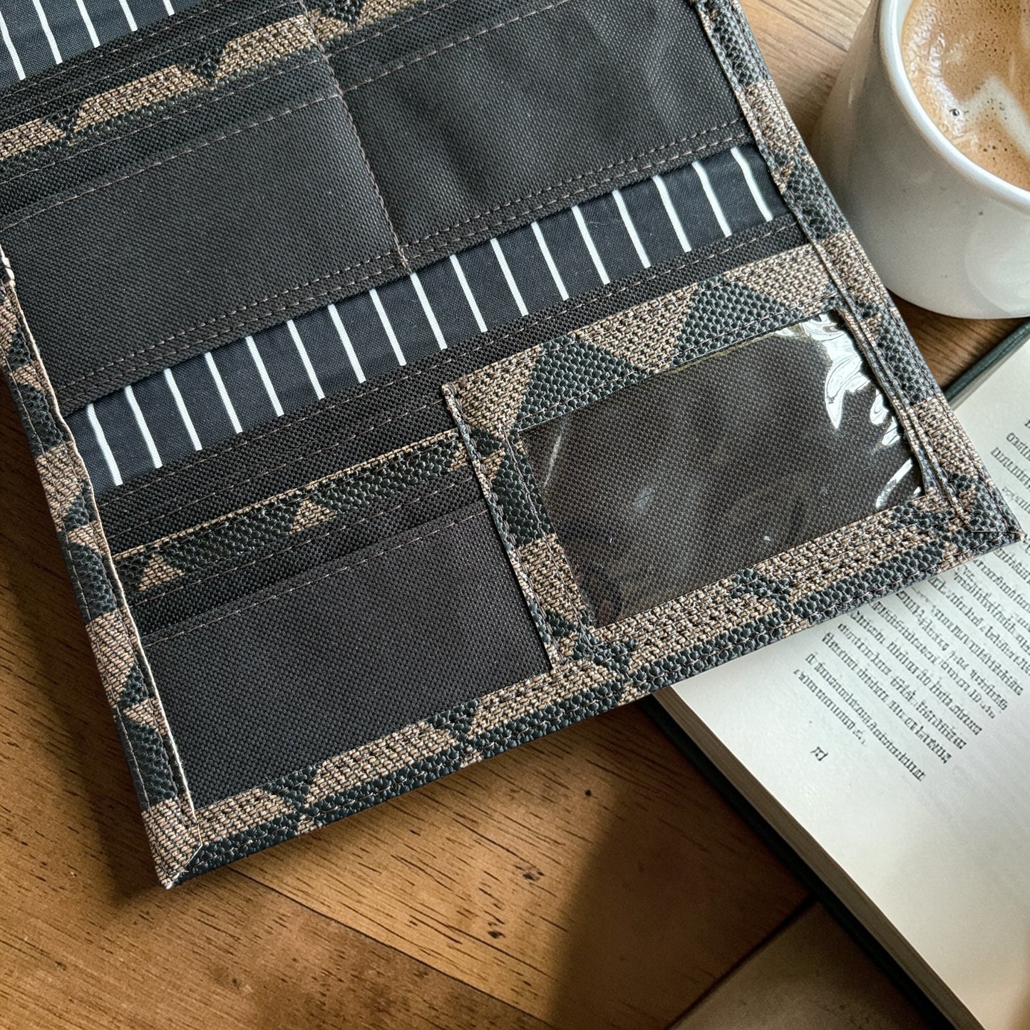 Wallet | Brown Black Architect Wallet