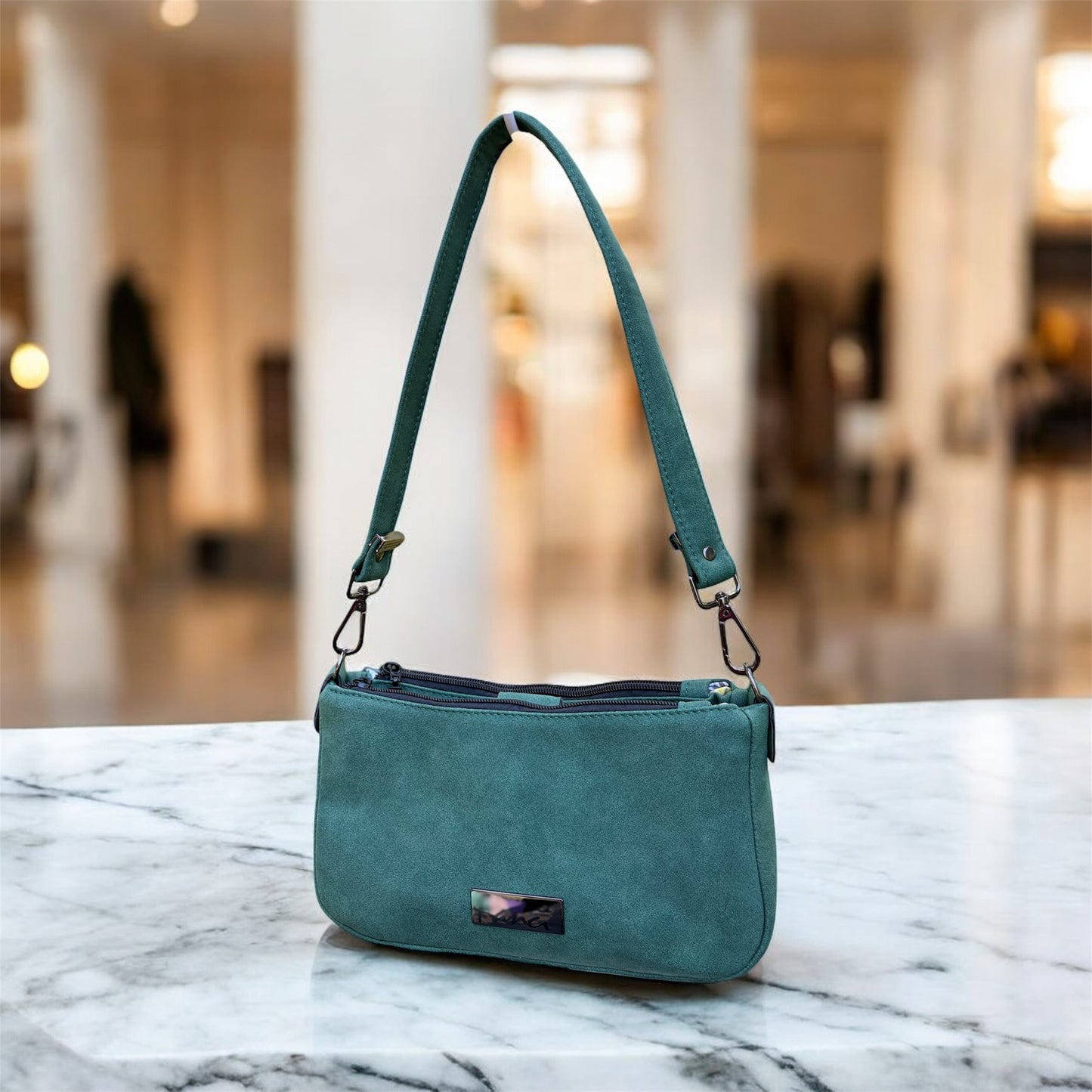 Aries - Green Shoulder Bag