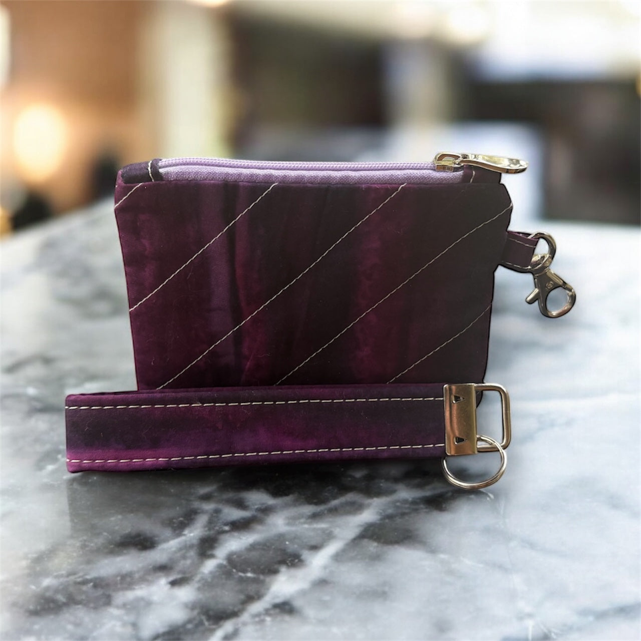 Mini Key Chain Coin Pouch