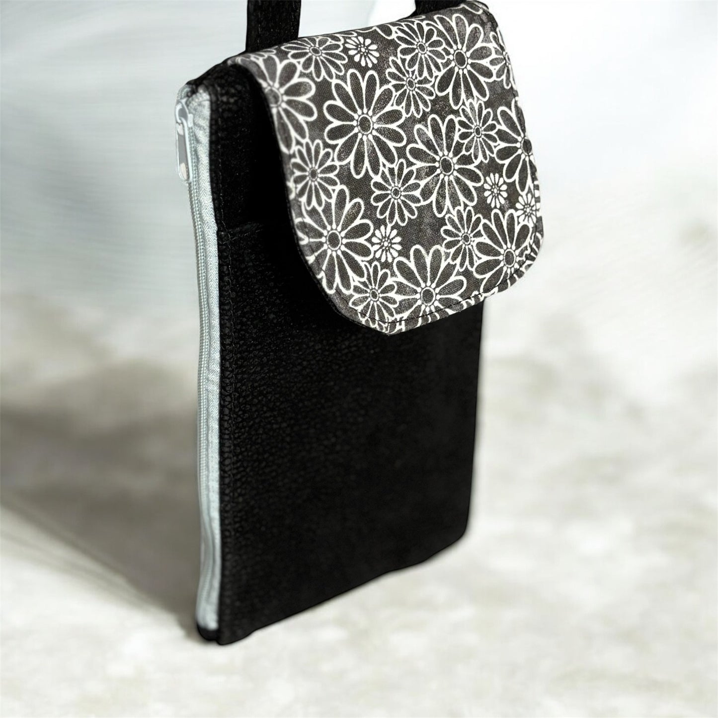 Zip & Go Crossbody Bag | Handmade Mini Purse with Built-In Wallet