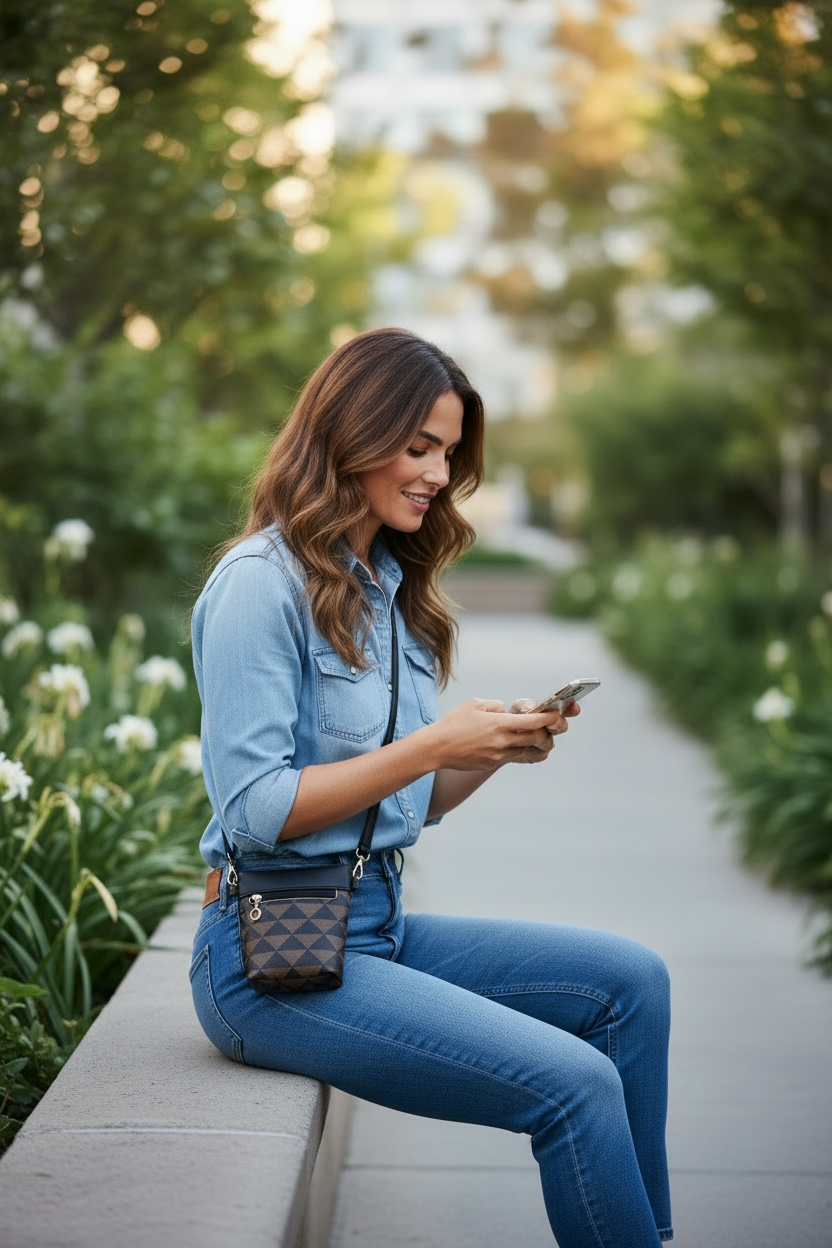 Phone Sling Bag – Crossbody with Pockets