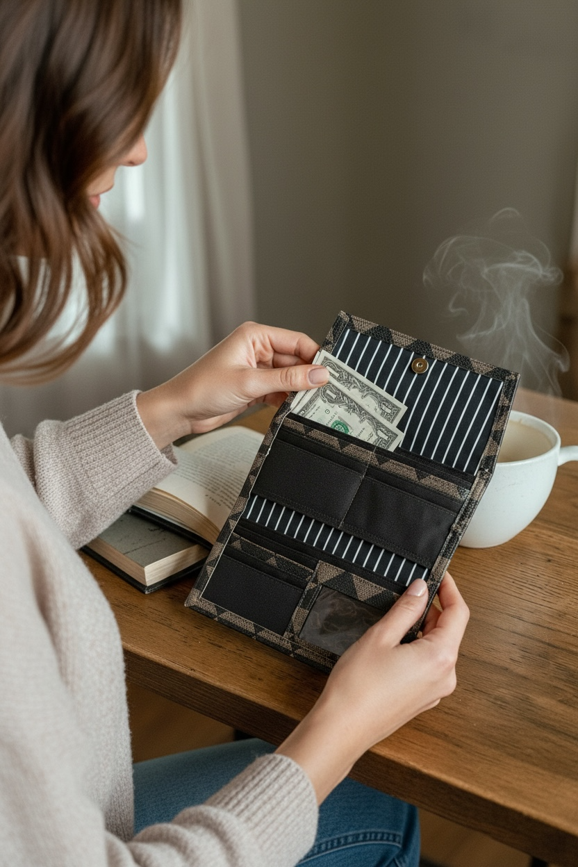 Wallet | Brown Black Architect Wallet