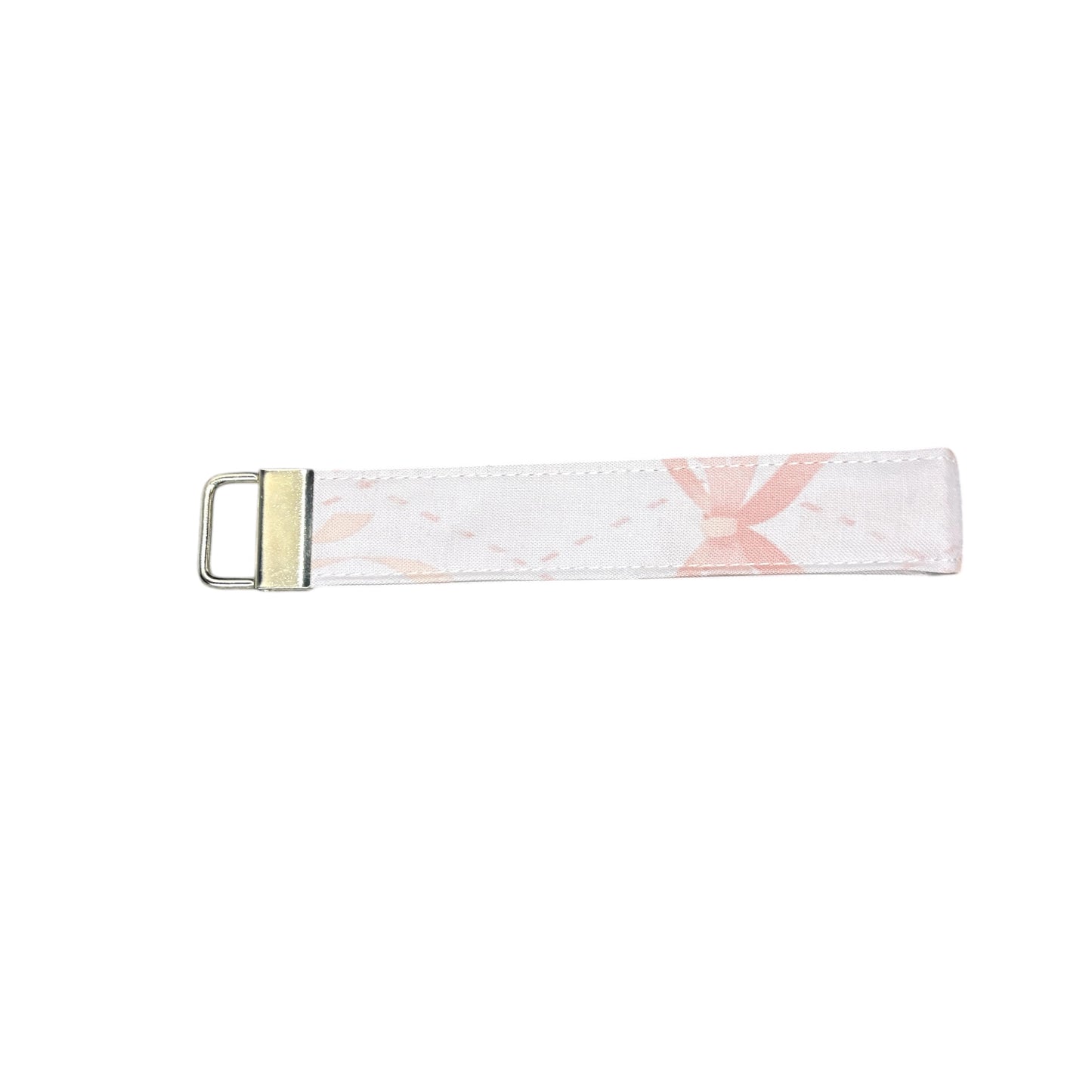 Pink Bow Key Fob Wristlet | Handmade Keychain