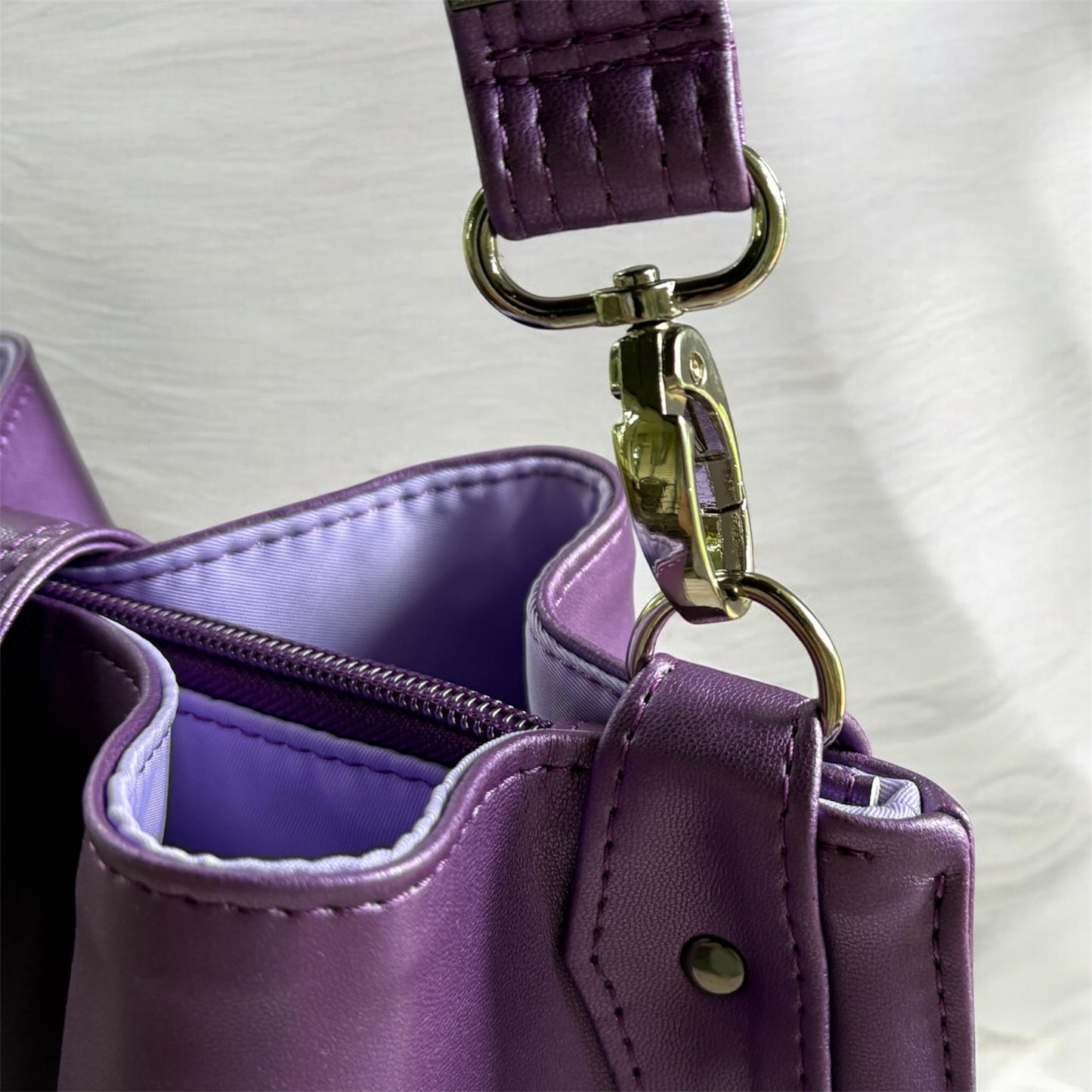 Hinterlander Purple Shoulder Bag