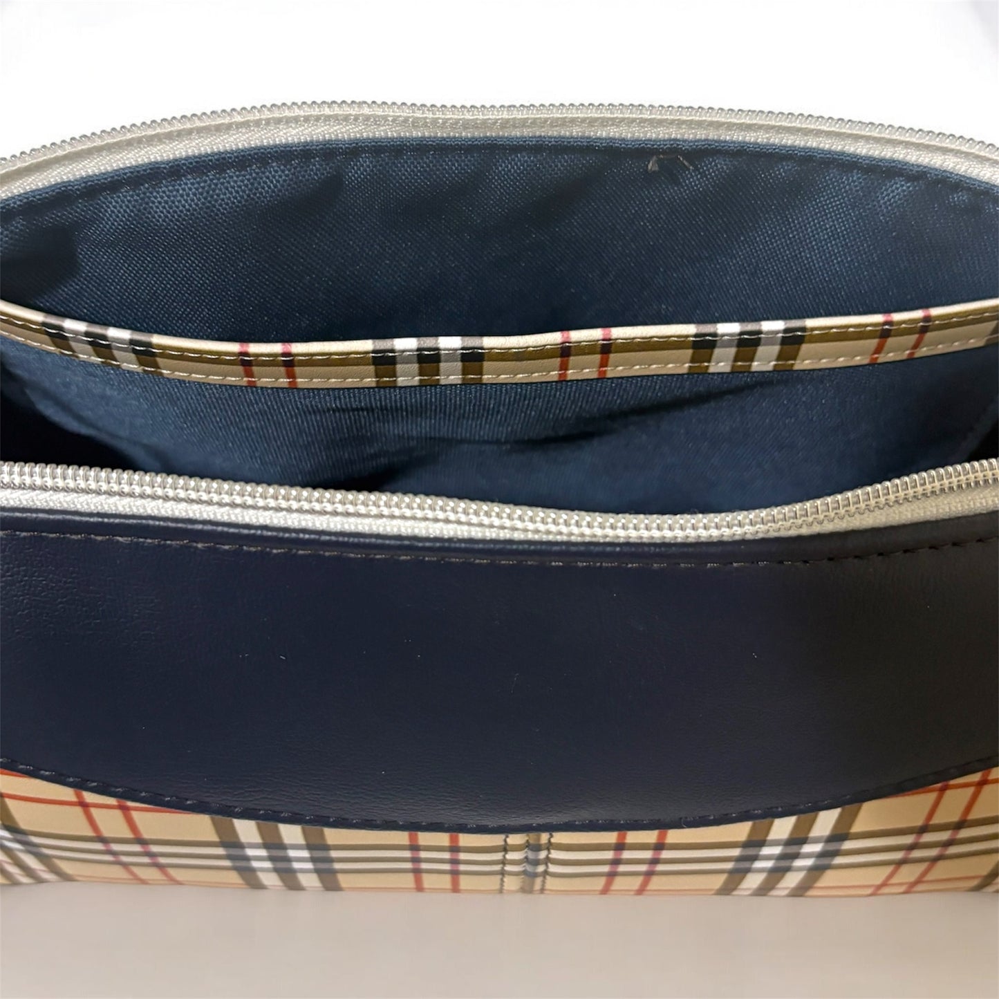 Ellana Shoulder Bag - Plaid/Navy