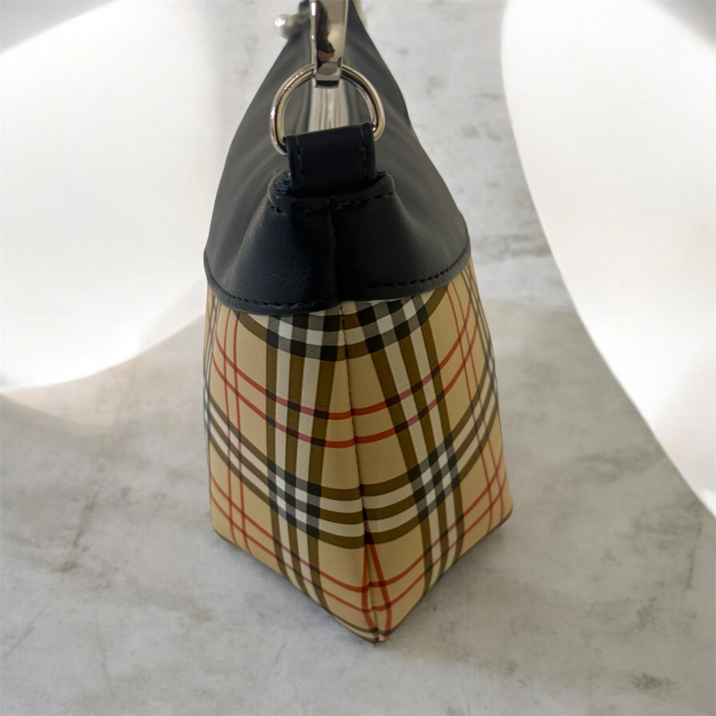 Ellana Shoulder Bag - Plaid/Navy